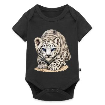 Sia Snow Leopard - Baby Premium short-sleeve bodysuit - black - Front