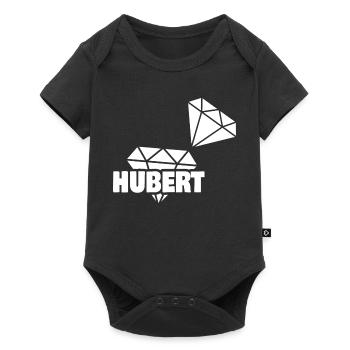 Cadeau pour Hubert - Body à manches courtes Premium Bébé - noir - Devant