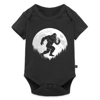 Joueurs de rugby Bigfoot - Body à manches courtes Premium Bébé - noir - Devant