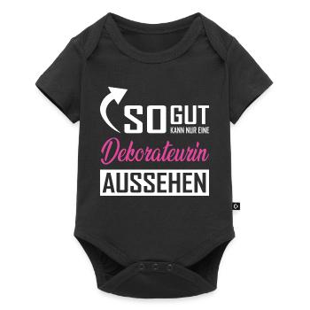 Seul un décorateur peut être aussi beau - Body à manches courtes Premium Bébé - noir - Devant