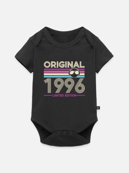 Originale limitierte Edition von 1996 - Baby Premium Kurzarmbody - Schwarz