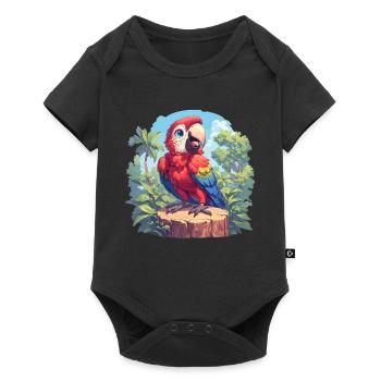 Macaw's Era - Baby Premium short-sleeve bodysuit - black - Front