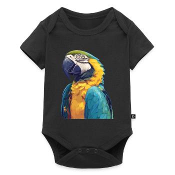 Macaw's Era - Baby Premium short-sleeve bodysuit - black - Front