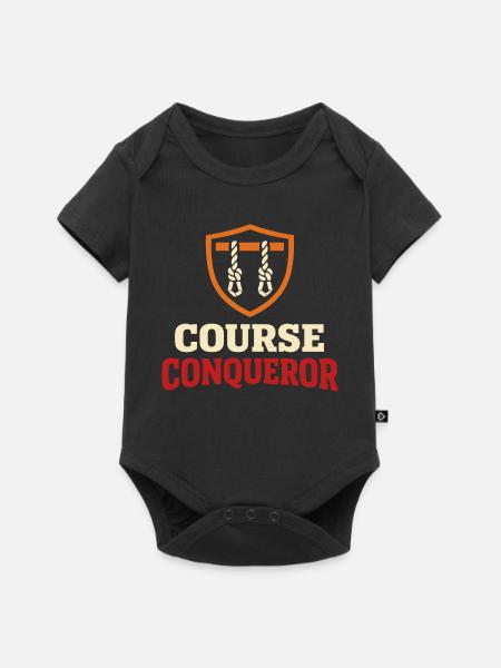 Hindernislauf-rennfahrer Hindernislauf Ocr - Baby Premium Kurzarmbody - Schwarz