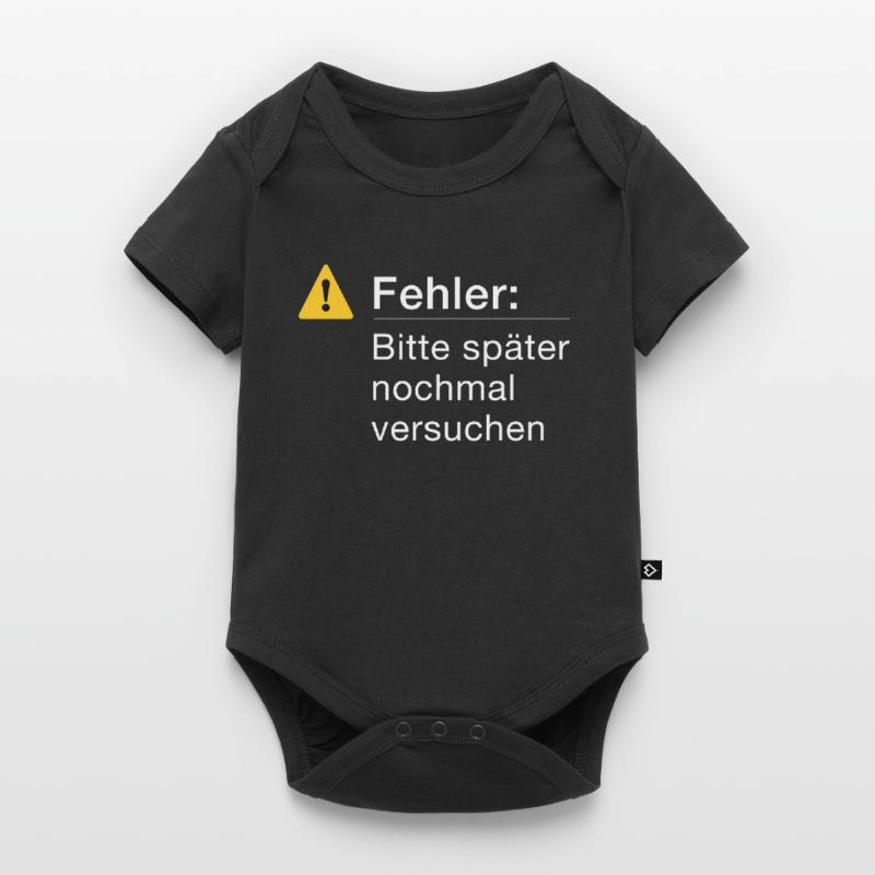 Fehler: Bitte noch einmal versuchen Informatik Baby Premium Kurzarmbody