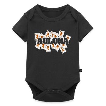 Reine de Cœur Aulona - Body à manches courtes Premium Bébé - noir - Devant