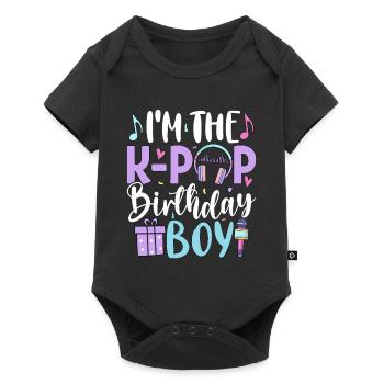 I'm The K Pop Birthday Boy - Baby Premium short-sleeve bodysuit - black - Front