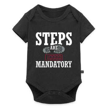 Pruning season with reduced calorie deficit - Baby Premium short-sleeve bodysuit - black - Front