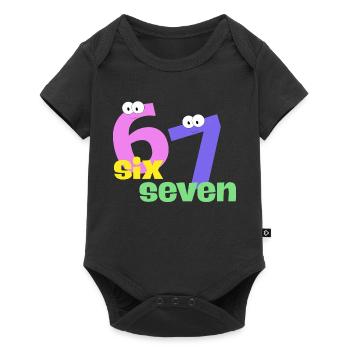 Tendance Six Seven - Body à manches courtes Premium Bébé - noir - Devant