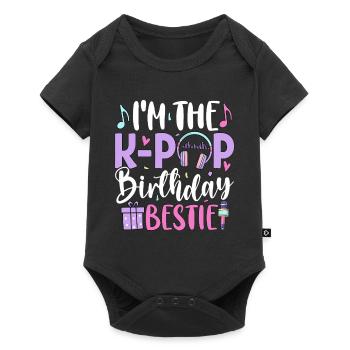 I'm The K Pop Birthday Beast - Baby Premium short-sleeve bodysuit - black - Front