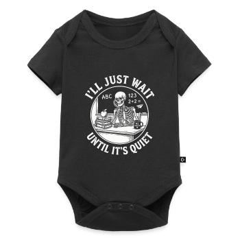 Teacher Humor Design for Annoyed Teachers - Baby Premium short-sleeve bodysuit - black - Front