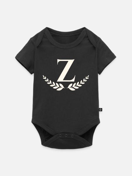 Z - Baby Premium Kurzarmbody - Schwarz