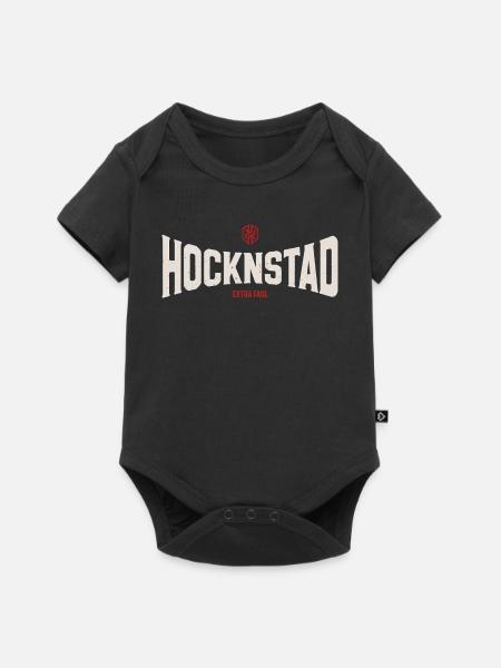 Hocknstad - Baby Premium Kurzarmbody - Schwarz