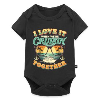 Cruise Cruise Ship Cruise Holidays - Baby Premium short-sleeve bodysuit - black - Front