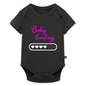 Chargement de bébé - Body à manches courtes Premium Bébé - noir - Devant