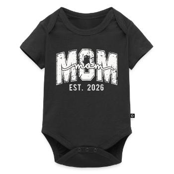 Mama Fondé en 2026 Design - Body à manches courtes Premium Bébé - noir - Devant