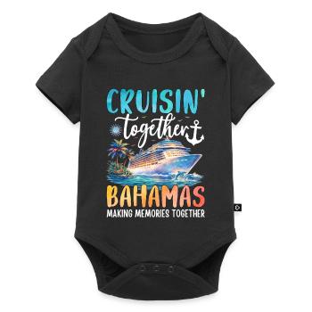 Croisière ensemble aux Bahamas - Body à manches courtes Premium Bébé - noir - Devant