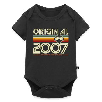 Original 2007 Édition Rétro - Body à manches courtes Premium Bébé - noir - Devant