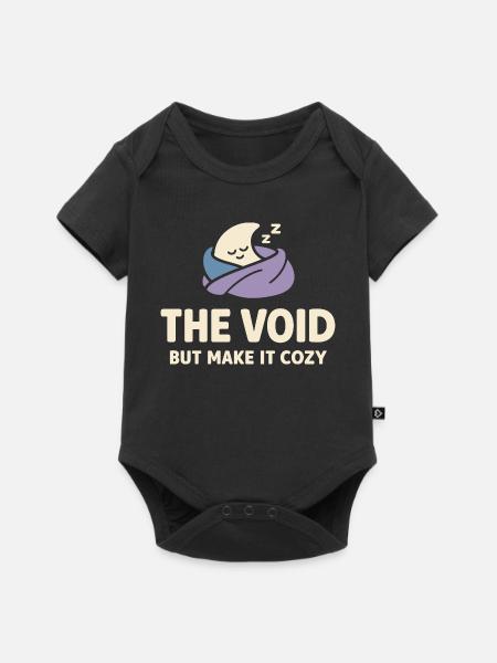 Existenzieller Humor, Nihilismus, Humor, - Baby Premium Kurzarmbody - Schwarz