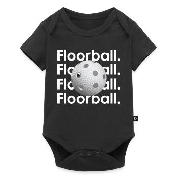 Floorball Graphic - Body à manches courtes Premium Bébé - noir - Devant