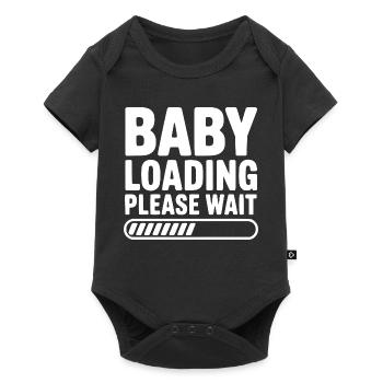 Chargement du bébé, veuillez patienter. - Body à manches courtes Premium Bébé - noir - Devant