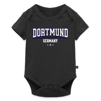 Dortmund Shirt for Germany Fans - Baby Premium short-sleeve bodysuit - black - Front