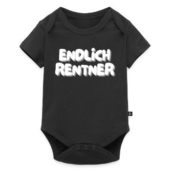 Pensioners at last - Baby Premium short-sleeve bodysuit - black - Front