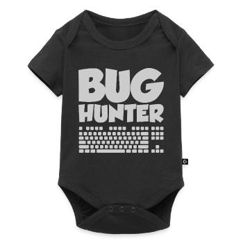 Funny Software Engineers Programmers Developers - Baby Premium short-sleeve bodysuit - black - Front