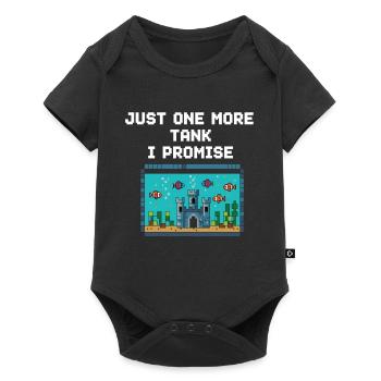 Diction du joueur d’aquarium - Body à manches courtes Premium Bébé - noir - Devant