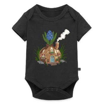 Hyacinth house - Baby Premium short-sleeve bodysuit - black - Front