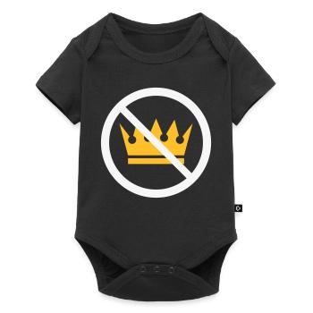 No Kings! (Protest Sign / NEG 2C) - Baby Premium short-sleeve bodysuit - black - Front