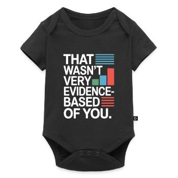 That Wasn't Evidence-Based Medicine Lab Nerd Doctor - Baby Premium short-sleeve bodysuit - black - Front