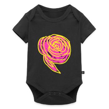 Ranunculus - Body à manches courtes Premium Bébé - noir - Devant