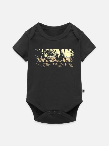 HIntergrund Abstrakt - Baby Premium Kurzarmbody - Schwarz