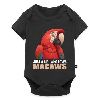 Macaw's Era - Baby Premium short-sleeve bodysuit - black - Front
