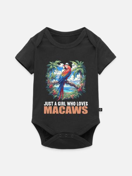 Aras Ara - Baby Premium Kurzarmbody - Schwarz