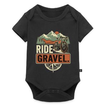 Vélo de gravier Vélo de montagne Bikepacking - Body à manches courtes Premium Bébé - noir - Devant