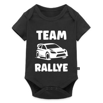 rallye - Body à manches courtes Premium Bébé - noir - Devant