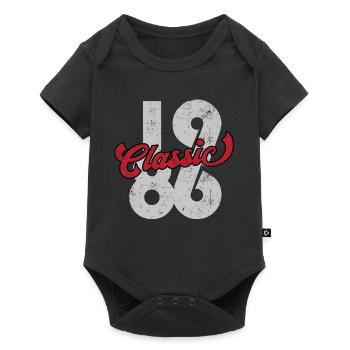 Millésime 1986 - Body à manches courtes Premium Bébé - noir - Devant