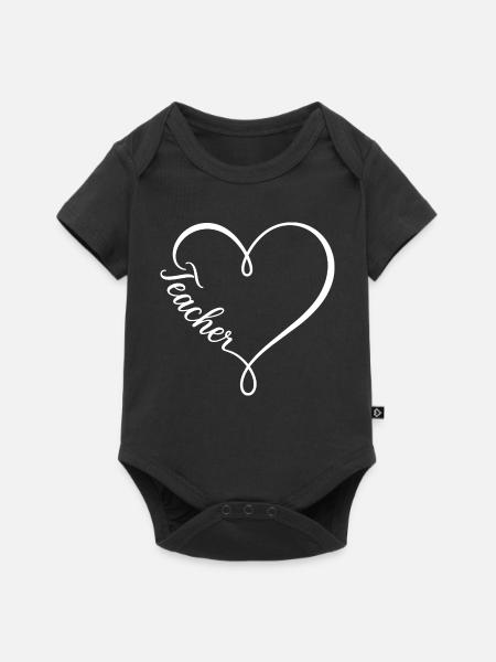Professor – Professor - Baby Premium Kurzarmbody - Schwarz