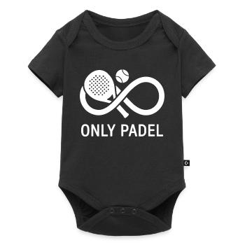 Only Padel Sport Passion Lifestyle Look - Baby Premium short-sleeve bodysuit - black - Front
