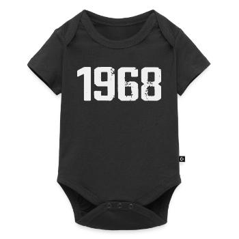Légendaire depuis 1968 Vintage 1968 Retro 1968 - Body à manches courtes Premium Bébé - noir - Devant