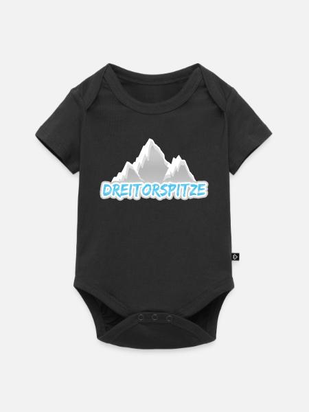 Geschenk für Dreitorspitze - Baby Premium Kurzarmbody - Schwarz