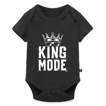 T-shirt drôle du Roi des Échecs pour hommes - Body à manches courtes Premium Bébé - noir - Devant