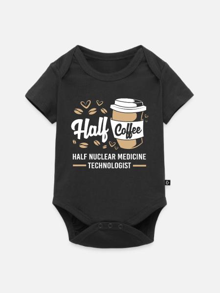 Radiologie Nuklear Atom Nuklearmedizin - Baby Premium Kurzarmbody - Schwarz