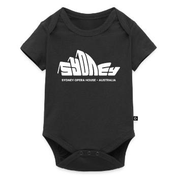 Sydney Australia Australian Aussie Local Tourists  - Baby Premium short-sleeve bodysuit - black - Front