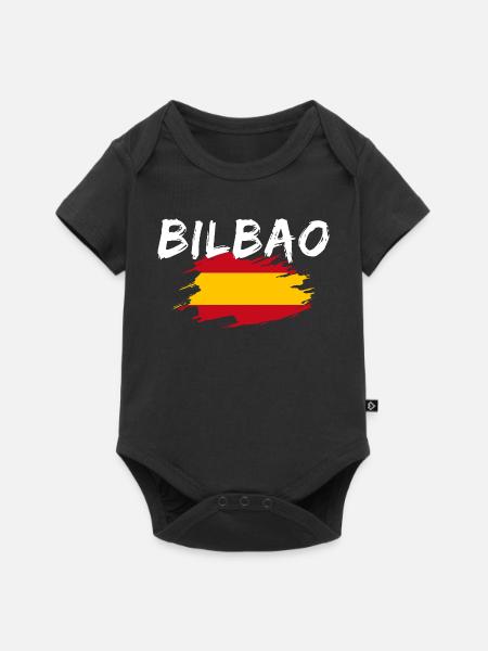 Bilbao Spanien - Baby Premium Kurzarmbody - Schwarz