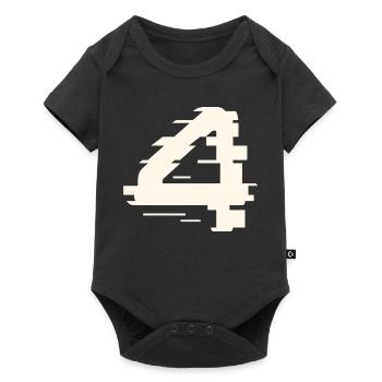 4 - Baby Premium short-sleeve bodysuit - black - Front
