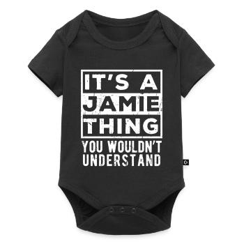 It’s A Jamie Thing You Wouldn’t Understand - Baby Premium short-sleeve bodysuit - black - Front