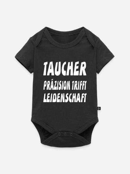 Taucher - Baby Premium Kurzarmbody - Schwarz